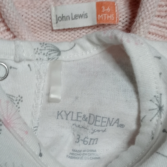 John Lewis, Set of Two Matching Set Sz 3-6 Months - Picture 11 of 11